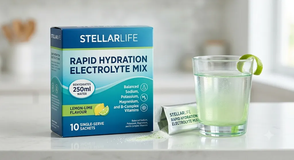 StellarLife Electrolyte Mix Sachet 250ml