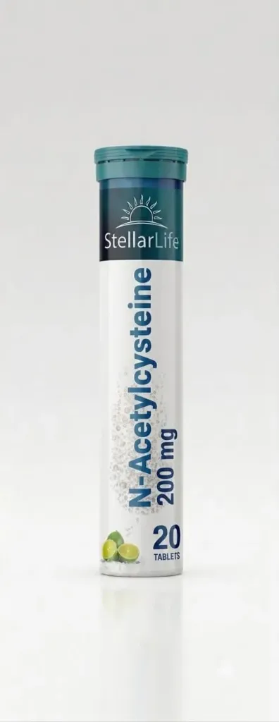 StellarLife N-Acetylcysteine Effervescent 20 Tablets