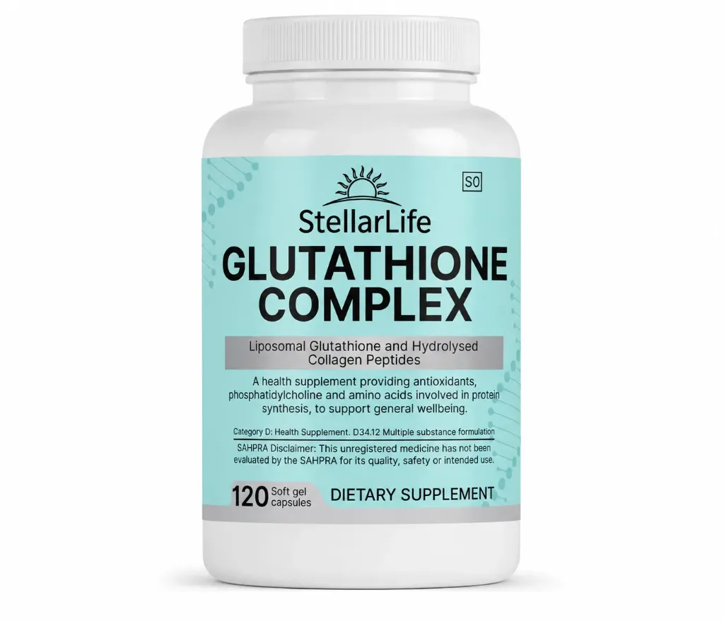 StellarLife Glutathione Complex 120 Soft Gel Capsules