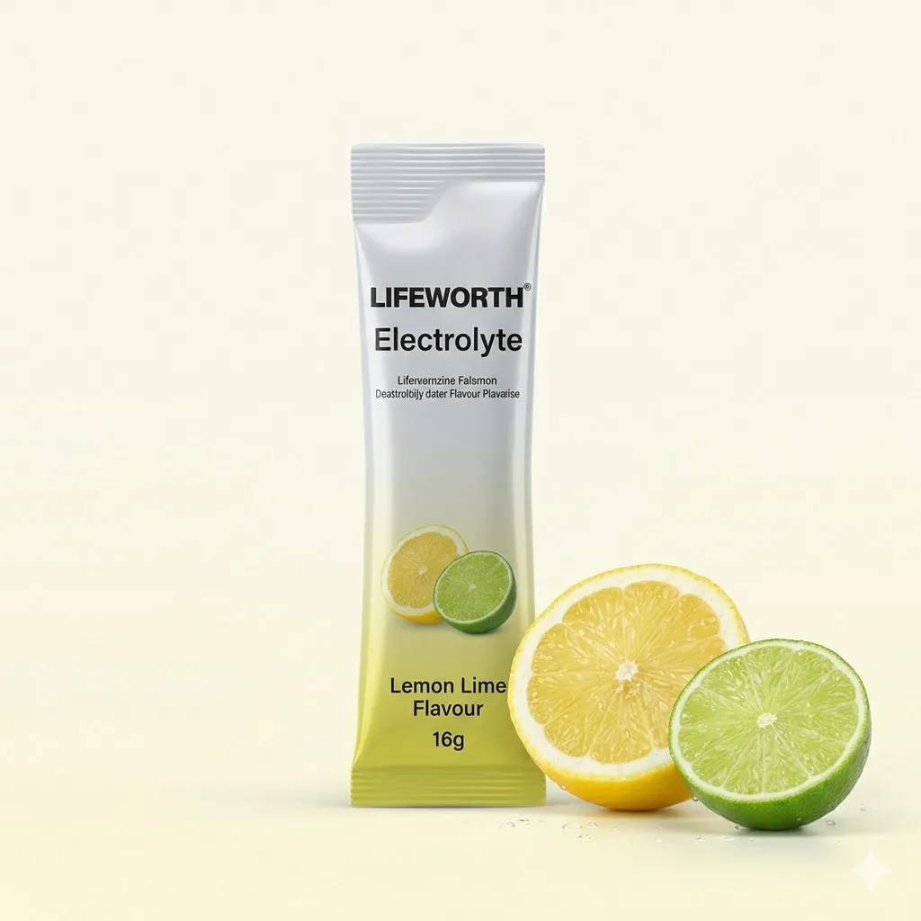 [SKU_0001] LIFEWORTH Electrolyte 16g Sachet Lemon Lime