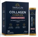 StellarLife Daily Collagen Peptides + Vitamin C Powder Strip 30x5g Sachets