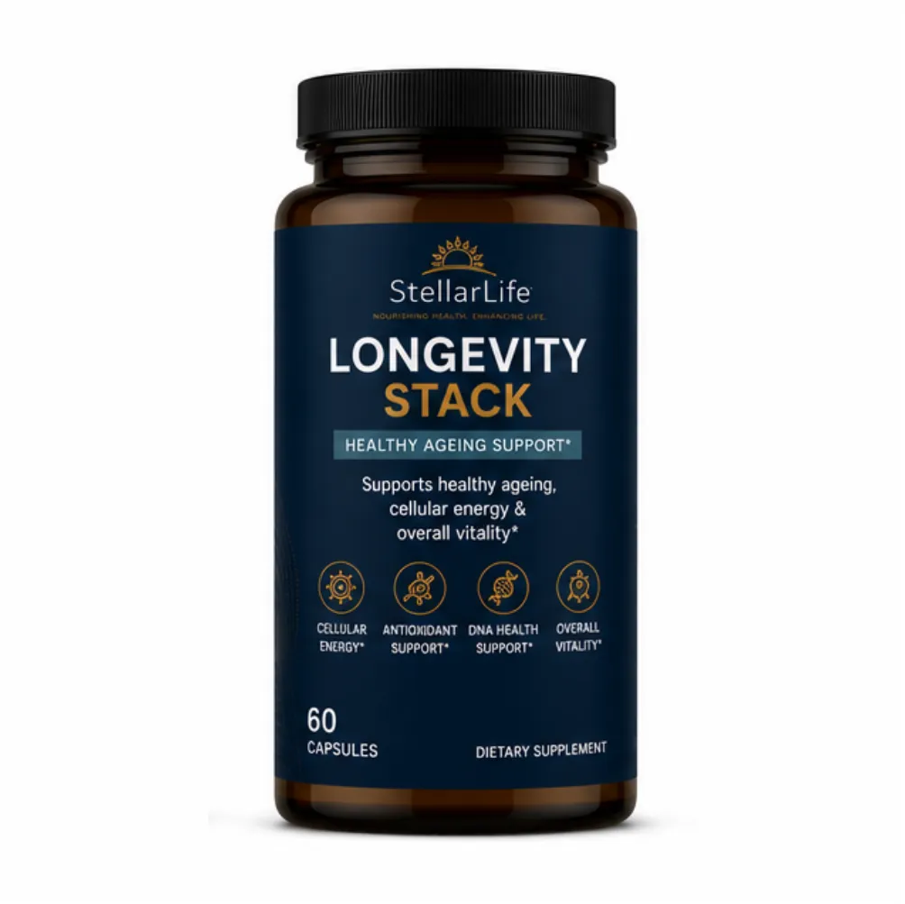 StellarLife Longevity Stack 60 Capsules