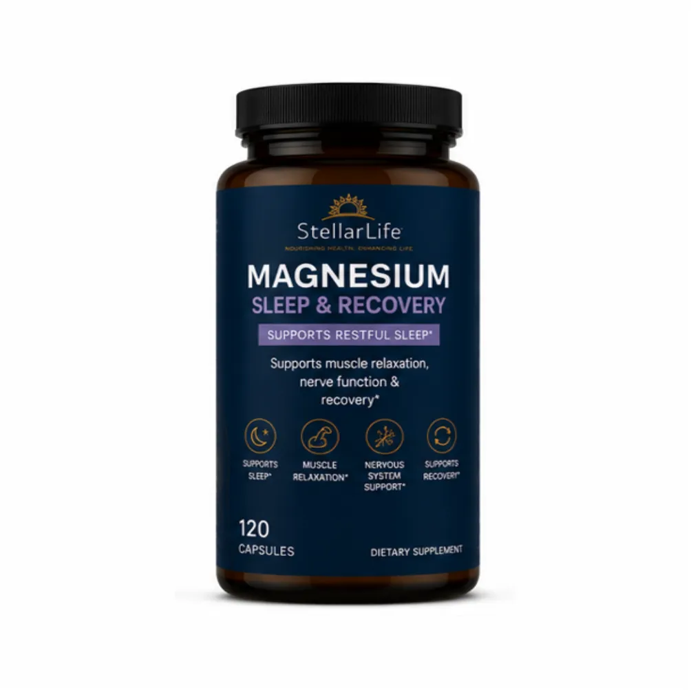 StellarLife Magnesium Sleep Recovery 120 Capsules